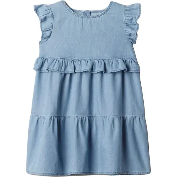 GAP BABY Dievčenské šaty, svetlomodrá, veľkosť