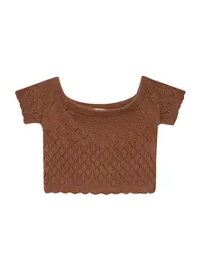 Bershka Sveter  gaštanová