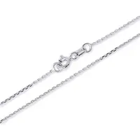 Soliter Jemný řetízek z bílého zlata Anker 55 cm 271 115 00217 07