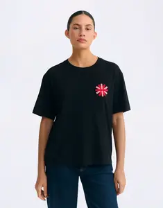 Tričko Thinking MU Patched Sunny Lucia Tee BLACK