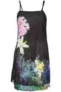 Krátké šaty Desigual černé