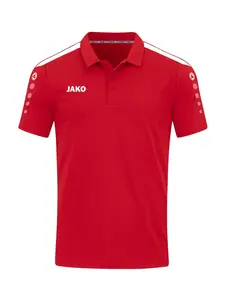 JAKO Funkčné tričko 'Power'  červená / biela