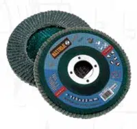 NÁSTROJE CZ Kotouč brusný lamelový, zrnitost 40, 150 x 22 mm, na nerez, šikmý Zrnitost: 80