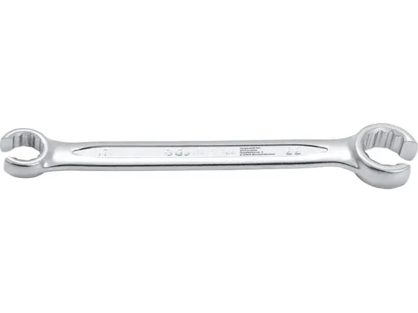 BGS Technic BGS 1761-17x22 Otevřený oboustranný očkový klíč 17 x 22 mm