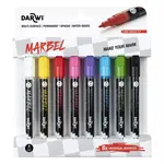 Sada akrylových markerů Marbel 8ks 2mm – Bright