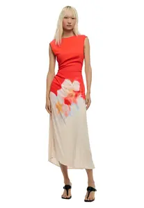 Desigual květinové šaty bez rukávů