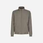 Dark Green Men's Quilted Jacket Geox Damiano - Mens