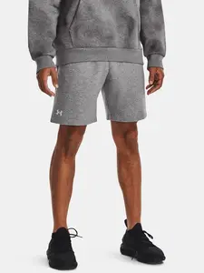 Šedé pánske teplákové kraťasy Under Armour Rival