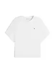 TOMMY HILFIGER Tričko 'Batwing Sleeve'  biela