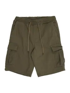 Jack & Jones Junior Nohavice 'JPSTCOLE'  olivová