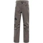 ALPINE PRO FIRSTO 2 Dětské softshellové kalhoty, hnědá, velikost