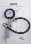 GAV s.p.a Air Technology Pneuhustič s certifikátem, cejchovaný, 0–10 bar, manometr 63 mm, hadice 40 cm - GAV-60 DT