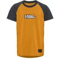 Horsefeathers SPIKE YOUTH BIKE JERSEY Detský cyklistický dres, oranžová, veľkosť