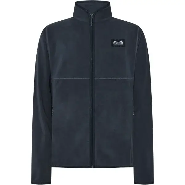 DIDRIKSONS VITO Pánská fleecová mikina, tmavě modrá, velikost