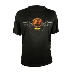 HAVEN NAVAHO II SHORT Pánsky voľný cyklistický dres, čierna, veľkosť