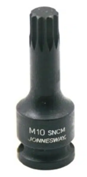 Zástrčná hlavice úderová XZN, 1/2", velikost M16, délka 60 mm - JONNESWAY S16A4116 Velikost: M8x100 mm