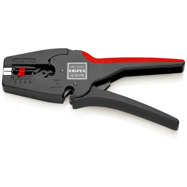 Odizolovací kleště, samonastavitelné, 0,03-10,0 mm2 - KNIPEX 12 42 195