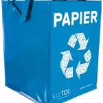 Taška na tříděný odpad SORT EASY PAPIER, 30x30x40cm, 36l SIXTOL