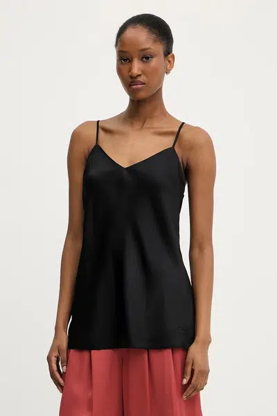 Top Karl Lagerfeld černá barva, A1W11003