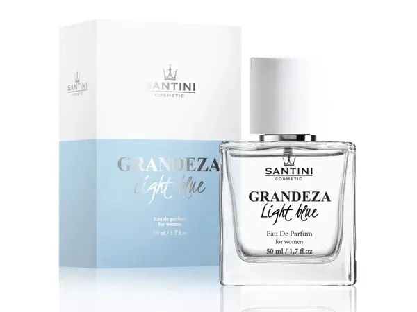 Santini Parfémovaná voda pro ženy - Grandeza Light Blue, 50ml
