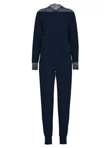 CALIDA Pyžamo  tmavomodrá