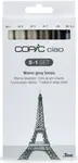 Copic Ciao sada 5+1 Warm Grey