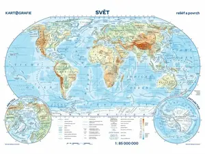 Svět – příruční mapa