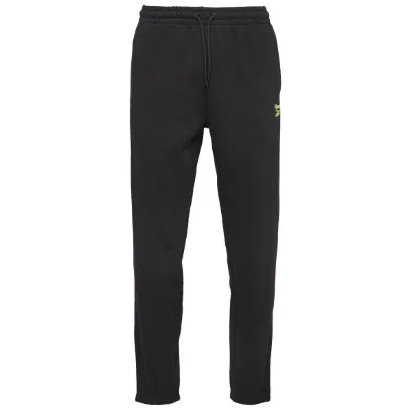 Reebok DAN HD LOGO Pánske tepláky, čierna, veľkosť