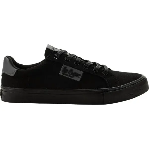 Lee Cooper LC FLEX CANVAS Pánske tenisky, čierna, veľkosť