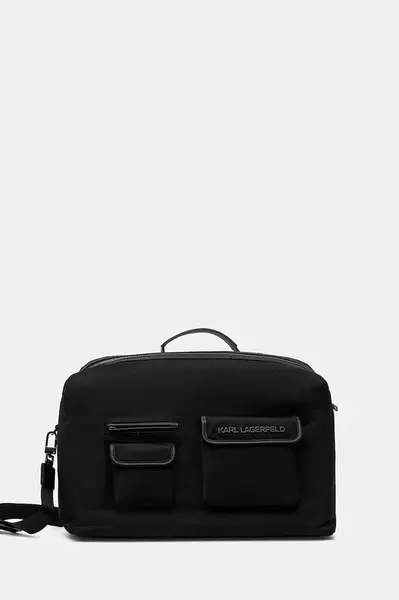 Taška Karl Lagerfeld K/ESSENTIAL černá barva, A2M30154