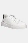 Kožené tenisky Guess ELBINA bílá barva, FLJBIN LEA12