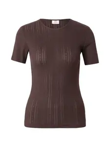 JDY Tričko  čokoládová