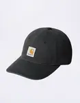 Carhartt WIP Canvas Cap Black stone washed