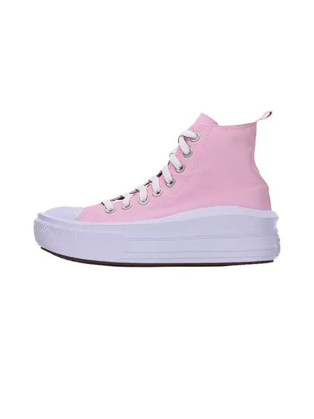 CONVERSE Tenisky 'Chuck Taylor All Star Move'  ružová / čierna / biela