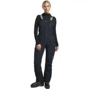 TENSON SPHERE SKI PANTS Dámské lyžařské kalhoty s laclem, černá, velikost