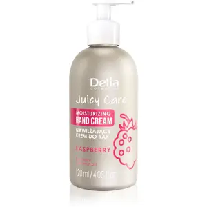 Delia Cosmetics Juicy Care Raspberry hydratační krém na ruce 120 ml
