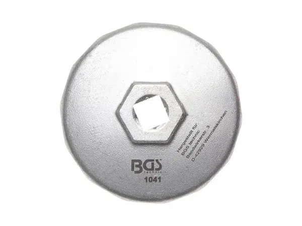 BGS technic Hlavice na povolování olejových filtrů 74 mm 14-ti hranný - BGS 1041