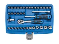 BGS technic Gola sada 1/4", metrická i palcová, 39 dílů - BGS 2151