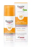 Eucerin Pigment Control Emulze na opalování na obličej s depigmentačním účinkem SPF 50+ světlá 50 ml