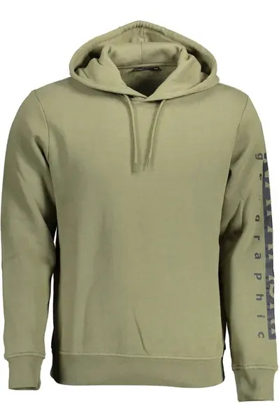 Zelená mikina s kapucí Napapijri