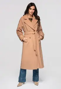 Edoti Women's long wool coat LARICA OW-COLC-0100 v3