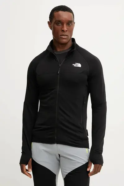 Sportovní mikina The North Face Bolt Polartec černá barva, NF0A8BSXJK31