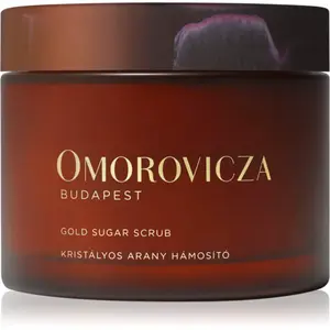 Omorovicza Gold Sugar Scrub cukrový peeling pre jemné čistenie a výživu pokožky 200 ml