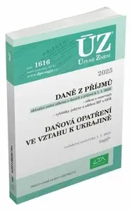 ÚZ č. 1616 - Daně z příjmů, 2025