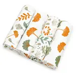 T-TOMI Cloth Diapers Ginkgo Leafs látkové plienky 76x76 cm 4 ks