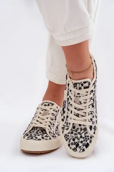 Dámské světle béžové tenisky Big Star