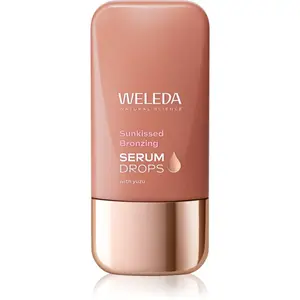 Weleda Serum Drops Sunkissed Bronzing hydratační pleťové sérum s efektem lehkého opálení 30 ml