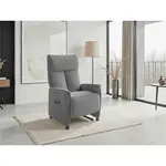 Sit & More RELAXAČNÍ KŘESLO, textil, antracitová
