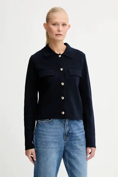 Kardigan s příměsí vlny Morgan