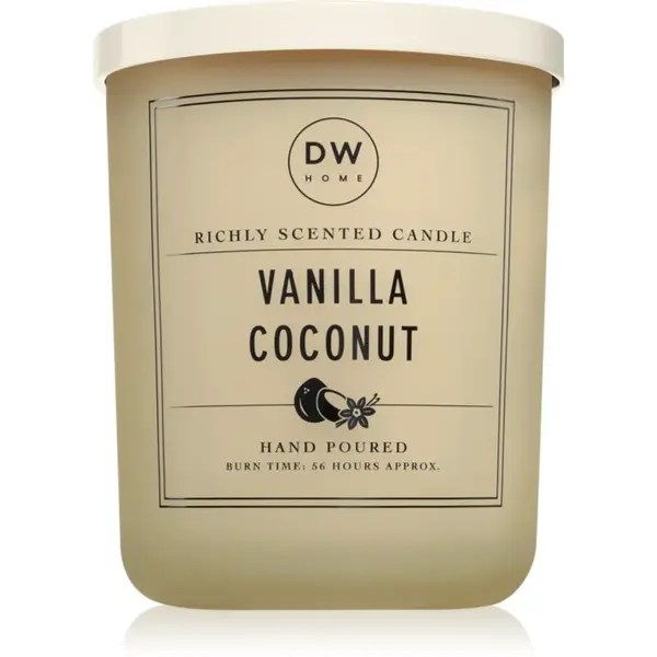 DW Home Vanilla Coconut vonná svíčka 434 g